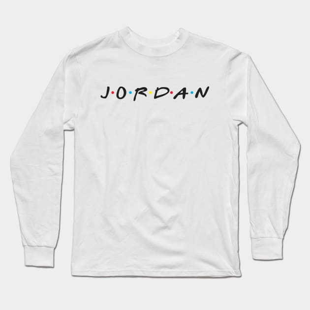 JORDAN Long Sleeve T-Shirt by Motiejus